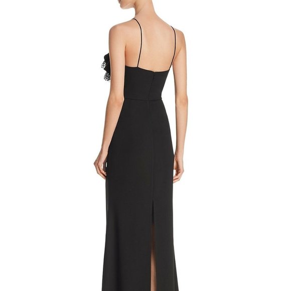 AQUA Bloomingdale Scuba Crepe Mermaid Gown - Picture 10 of 10